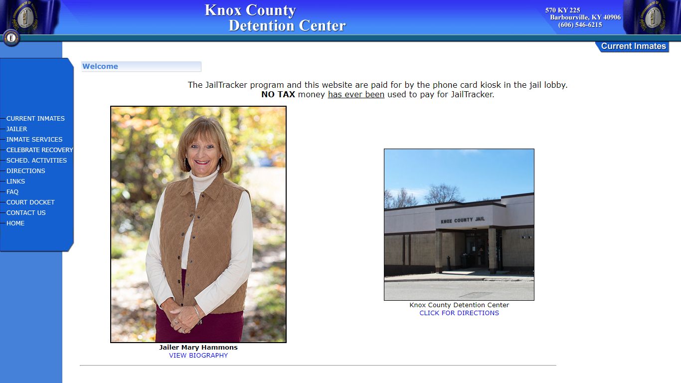 Welcome to the Knox County Detention Center